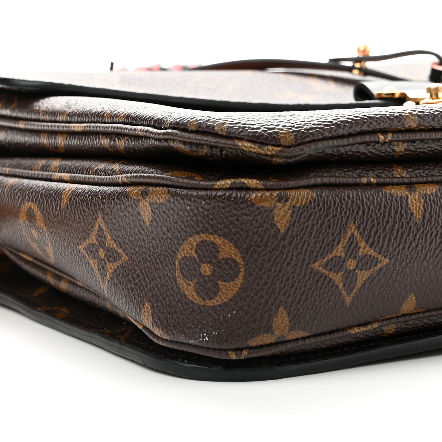 Monogram Braided Pochette Metis Coquelicot