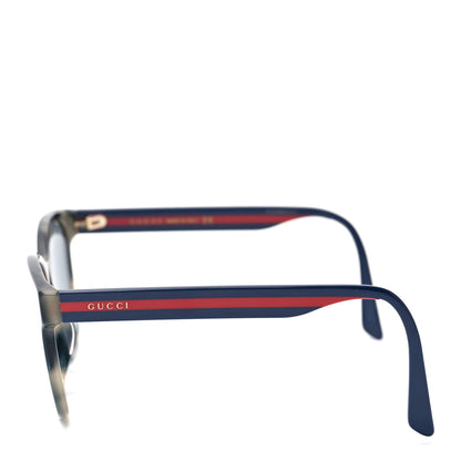 Gucci Square Eye GG Web Sunglasses GG0417SK Blue 3 of 7