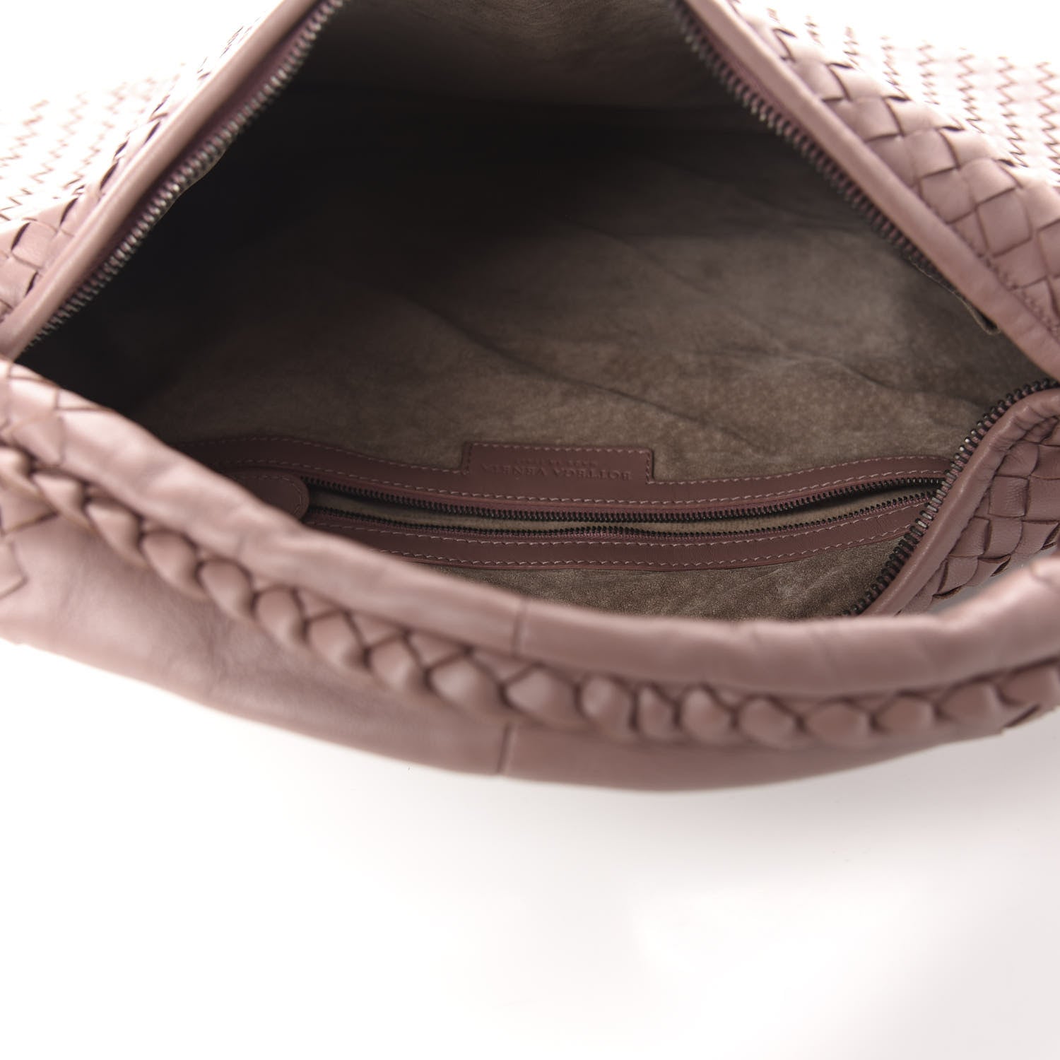 Bottega Veneta Nappa Intrecciato Medium Veneta Hobo Rose 5 of 11