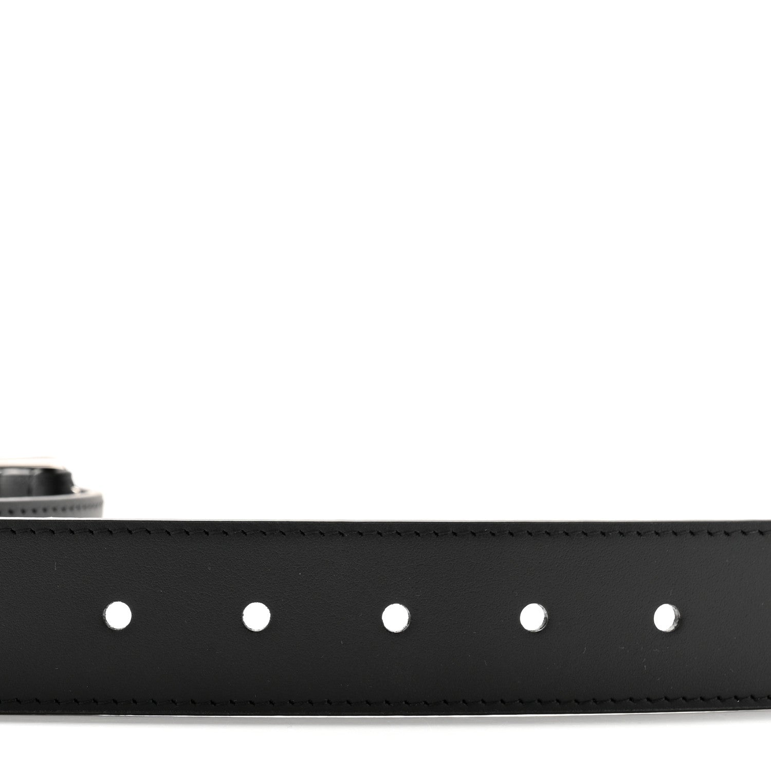 Louis Vuitton Calfskin 35mm Pont Neuf Belt 95 38 Black 3 of 6