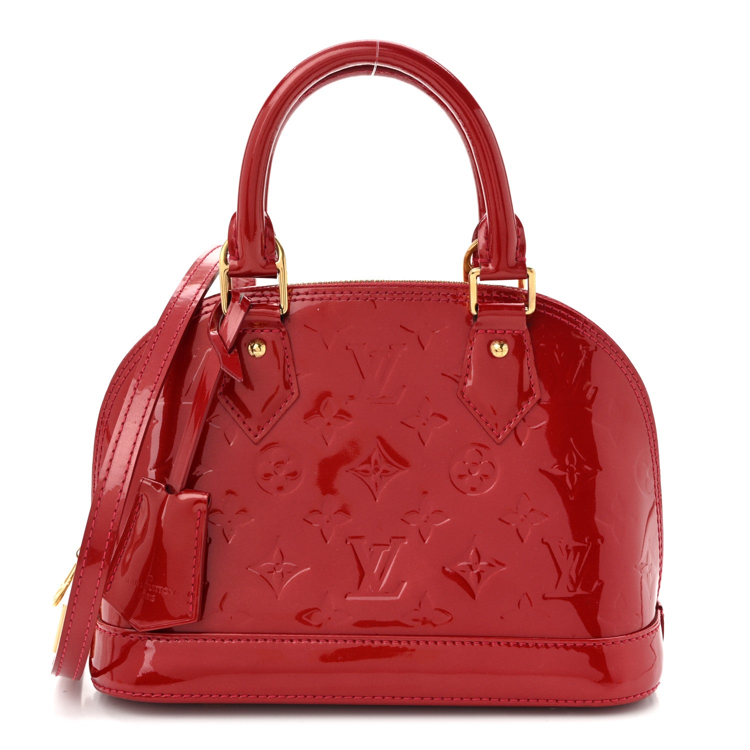 Louis Vuitton Vernis Alma BB Pomme D'Amour 1 of 10