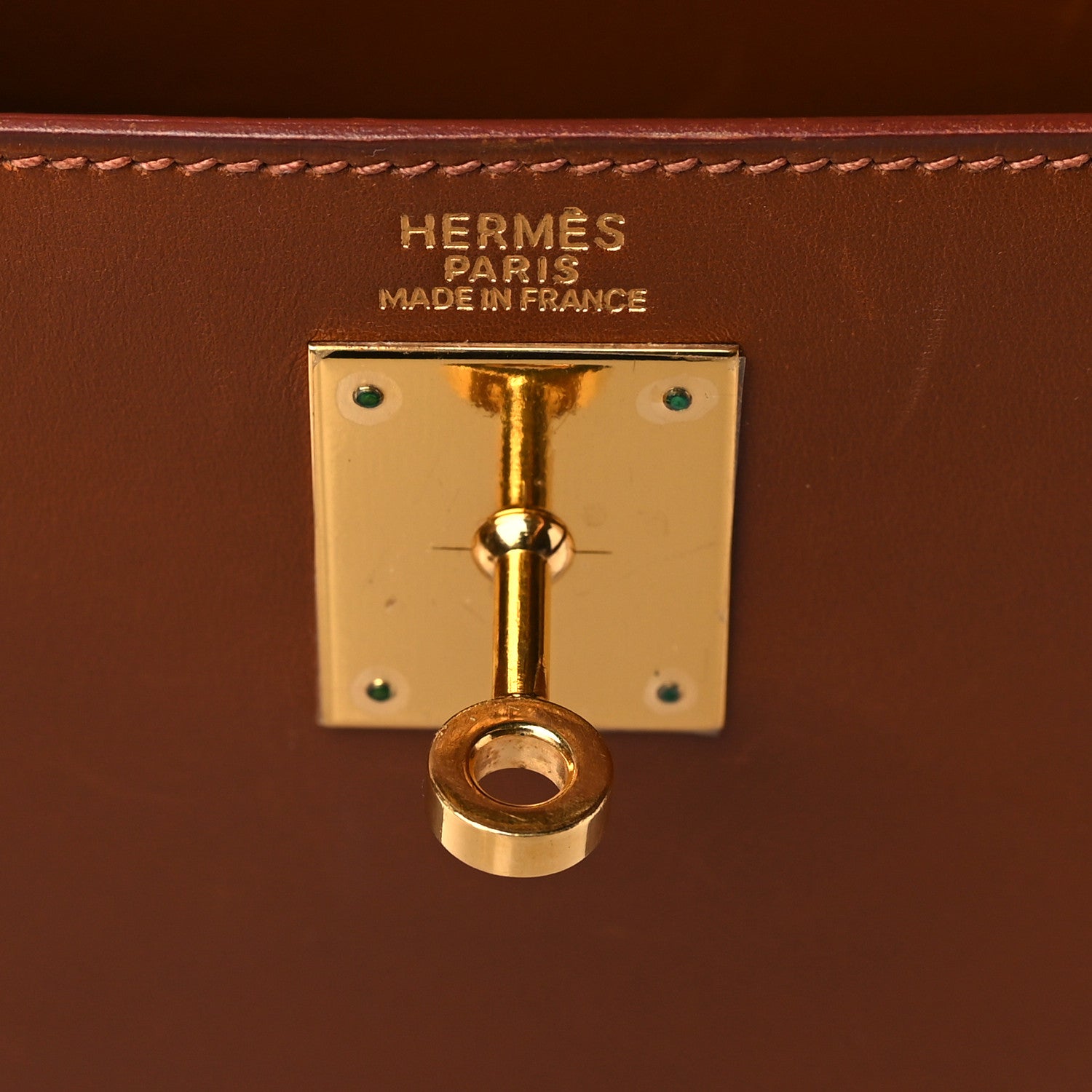 Hermes Box Kelly Sellier 32 Noisette 9 of 26