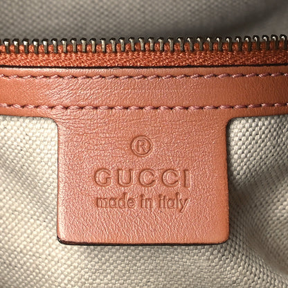 Gucci Monogram Vintage Web Small Boston Beige 6 of 9