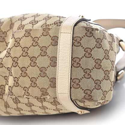 Gucci Monogram Medium Abbey Shoulder Bag Off White 19 of 21
