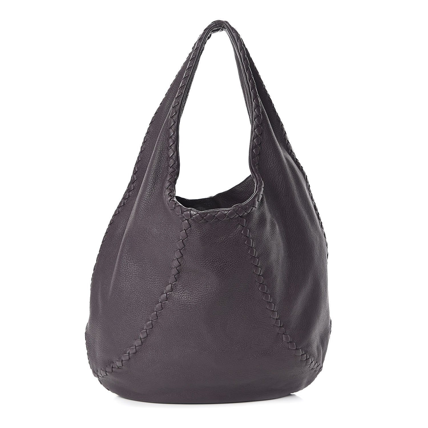 Bottega Veneta Cervo Deerskin Large Hobo Quetsche 1 of 9