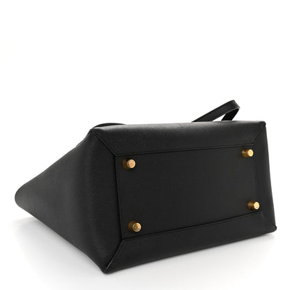 Celine Grained Calfskin Mini Belt Bag Black 4 of 10