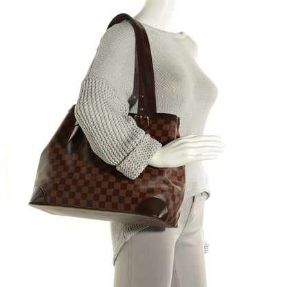 Louis Vuitton Damier Ebene Hampstead MM 2 of 7