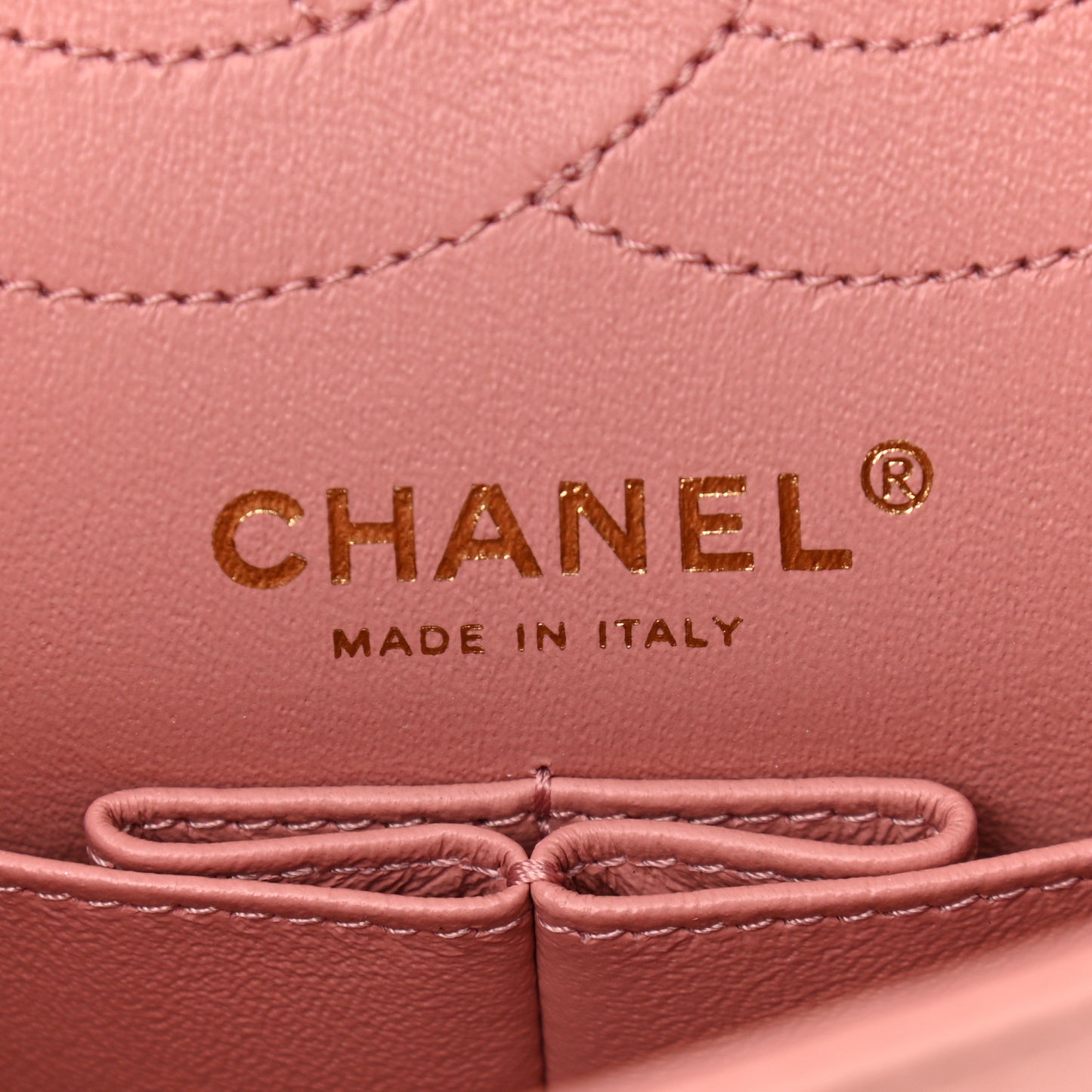 Aged Calfskin Quilted 2.55 Reissue 225 Flap Pink