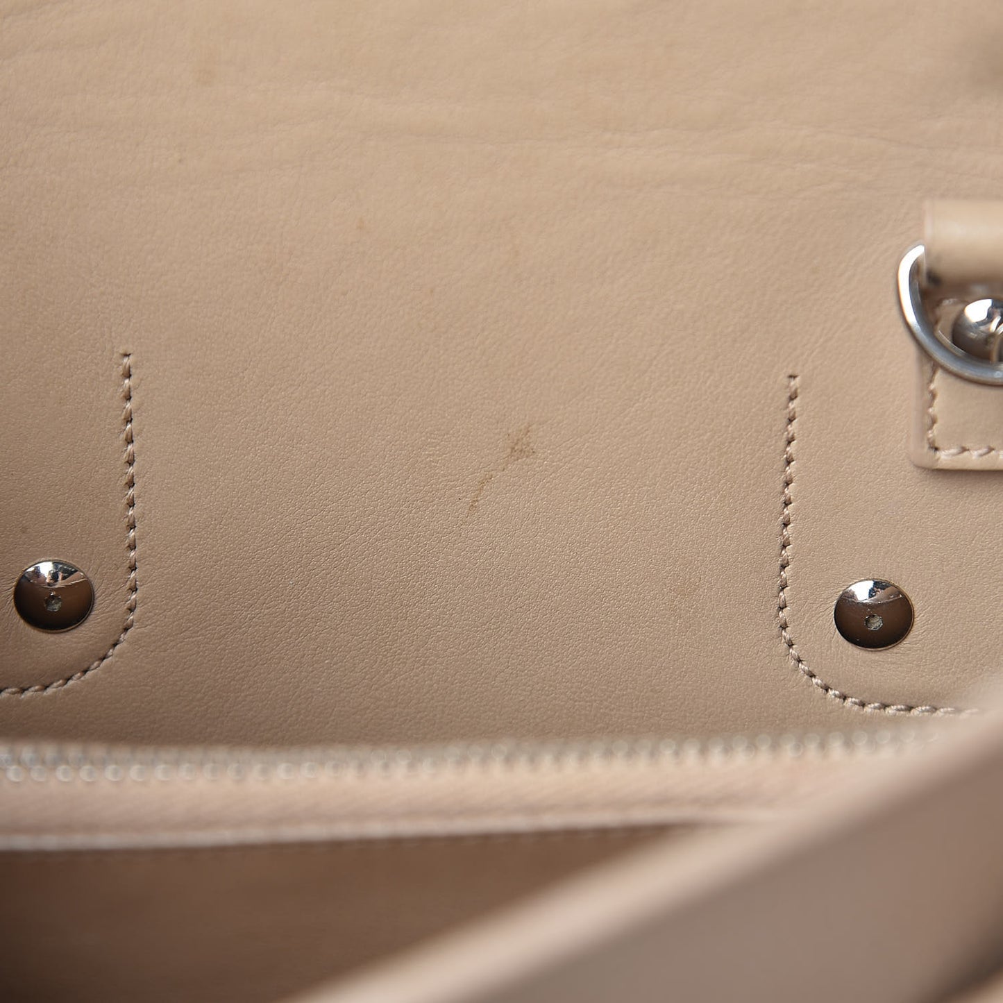 Grained Calfskin Small Sac De Jour Nude Powder