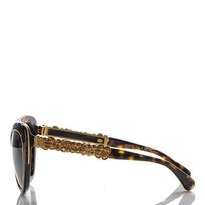 Chanel Bijou Cat Eye Sunglasses 5354 Tortoise 3 of 9