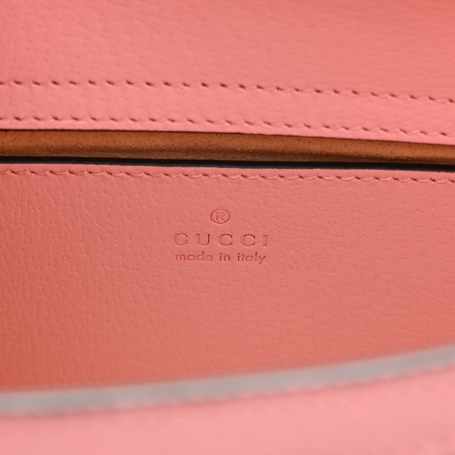 Gucci Textured Dollar Calfskin Web Small Diana Shoulder Bag Wild Rose Black 6 of 11