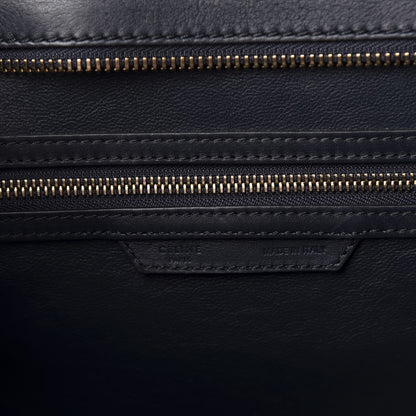 Celine Smooth Calfskin Mini Luggage Navy Blue 8 of 11