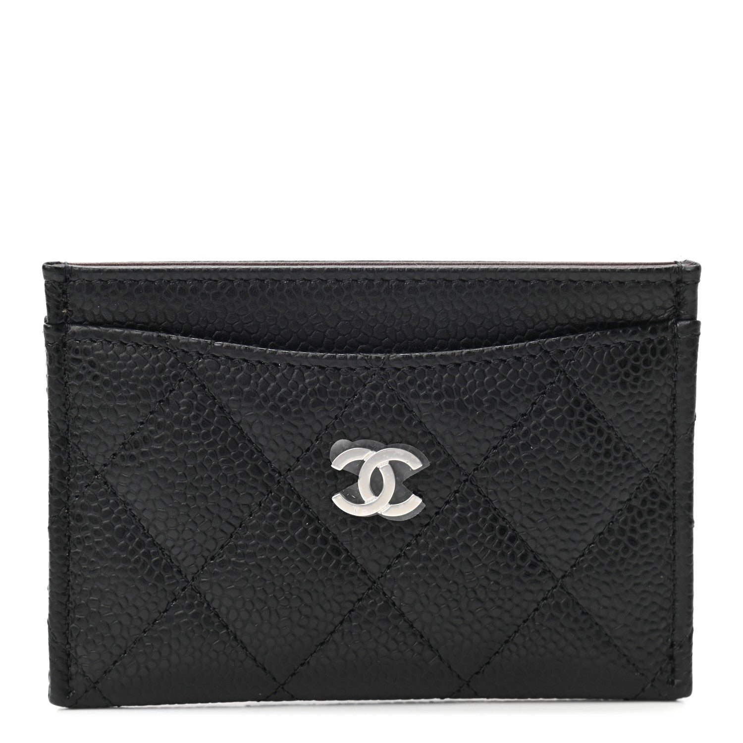 Chanel Caviar Quilted Card Holder Black 1 of 8