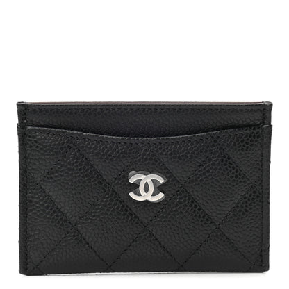 Chanel Caviar Quilted Card Holder Black 1 of 8