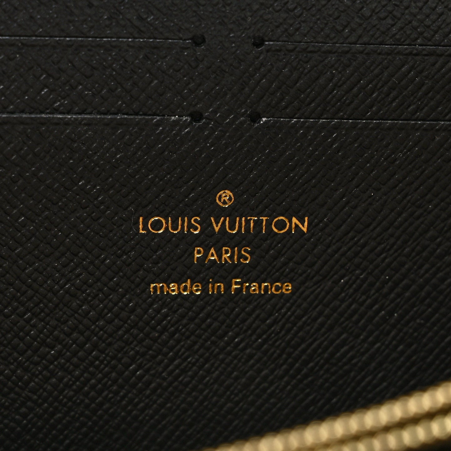 Reverse Monogram Clemence Wallet