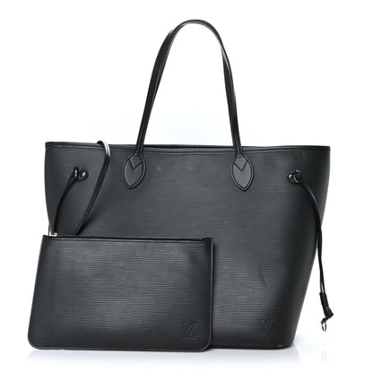 Louis Vuitton Epi Neverfull MM Black 3 of 11