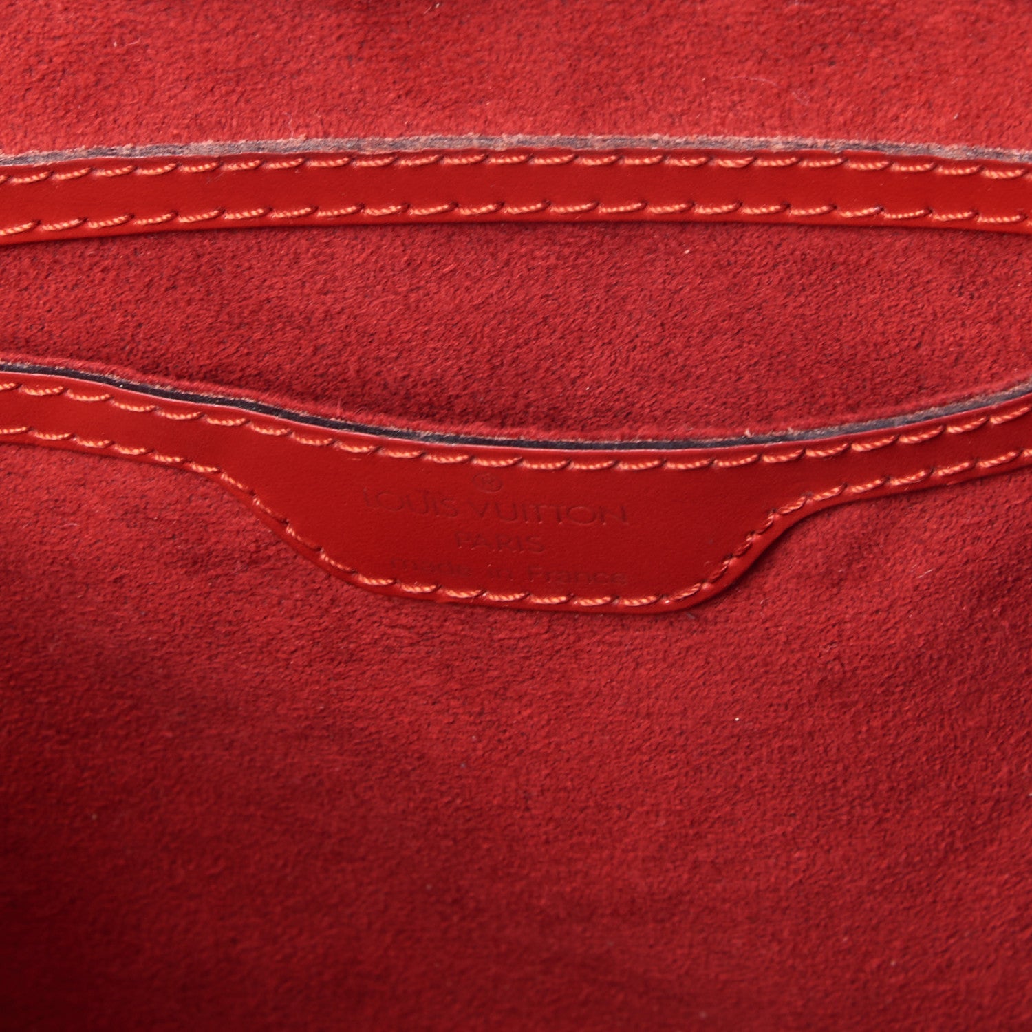 Louis Vuitton Epi Saint Jacques PM Castillan Red 8 of 8