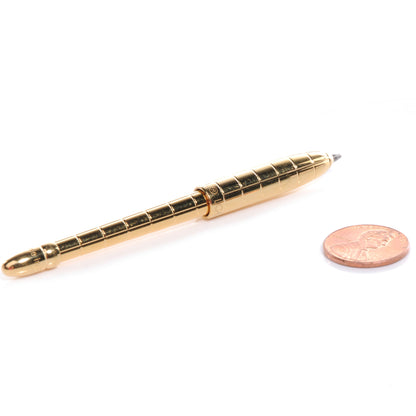 Louis Vuitton Agenda Ballpoint Pen Gold 2 of 4