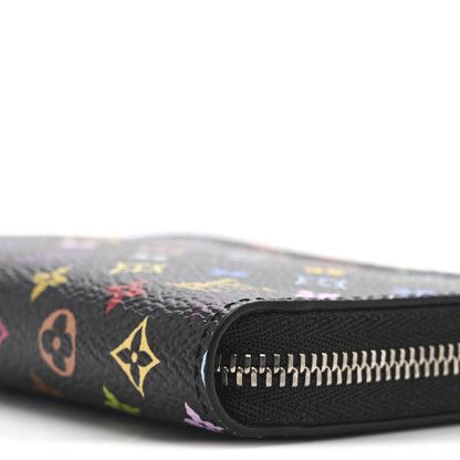 Louis Vuitton LV x TM Monogram Multicolor Zippy Coin Purse Black 8 of 8