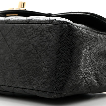 Chanel Caviar Quilted Mini Rectangular Flap Black 10 of 10