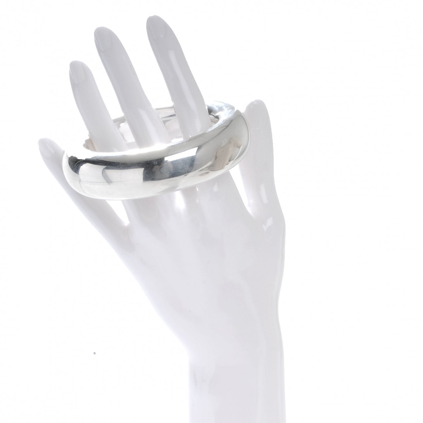 Sterling Silver Elsa Peretti Doughnut Bangle Bracelet