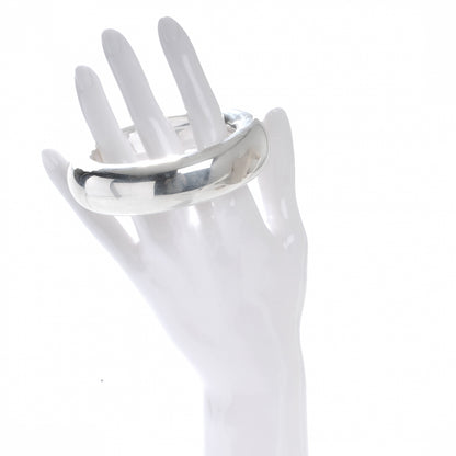 Tiffany Sterling Silver Elsa Peretti Doughnut Bangle Bracelet 2 of 5