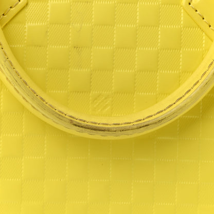 Louis Vuitton Damier Facette Speedy Cube PM Yellow 11 of 16
