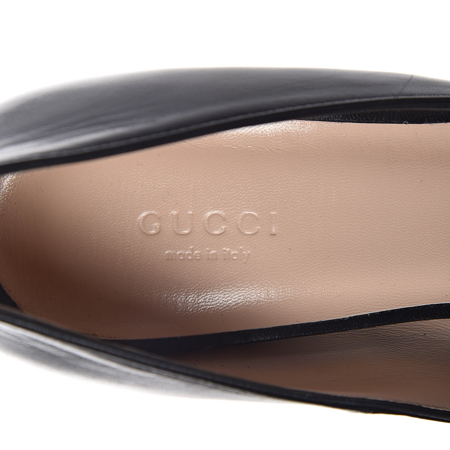 Gucci Malaga Kid GG Marmont Fringe 105mm Loafer Pumps 41 Black 6 of 8
