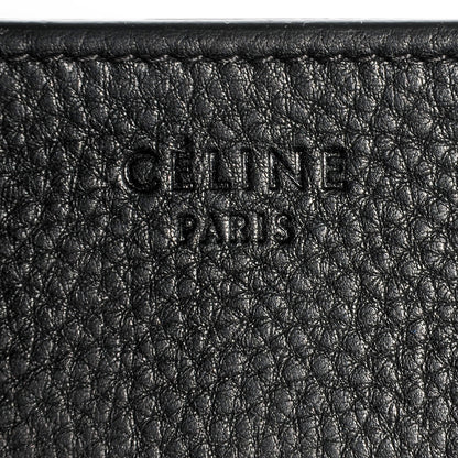 Celine Calfskin Medium Phantom Luggage Black 7 of 8