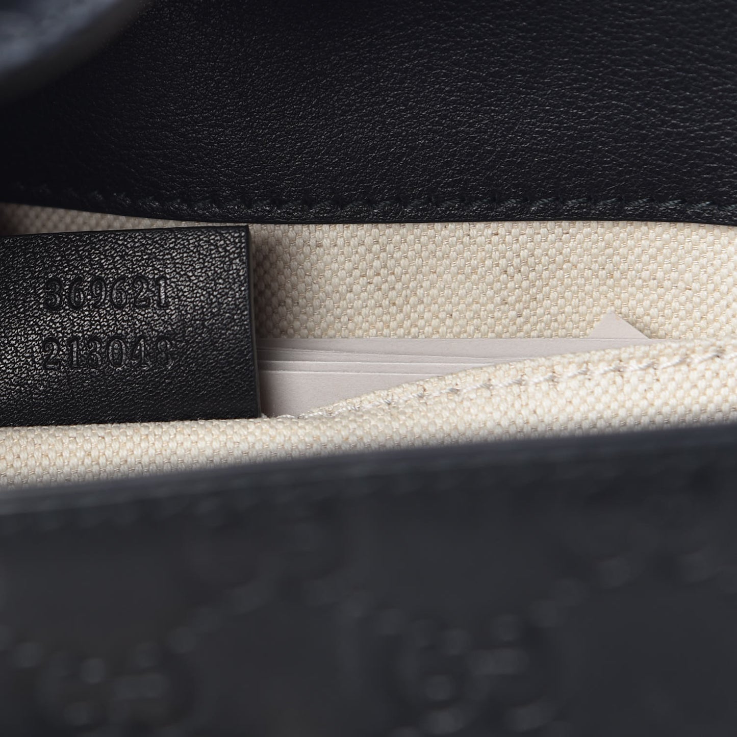 Guccissima Small Emily Shoulder Bag Black
