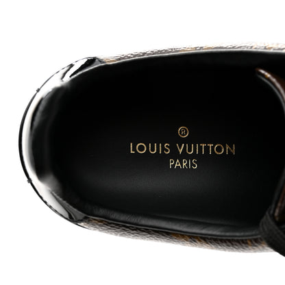Louis Vuitton Patent Monogram Frontrow Sneakers 35 6 of 11