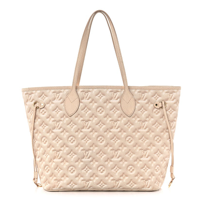 Louis Vuitton Empreinte Monogram Summer Stardust Neverfull MM Beige Clair 1 of 10