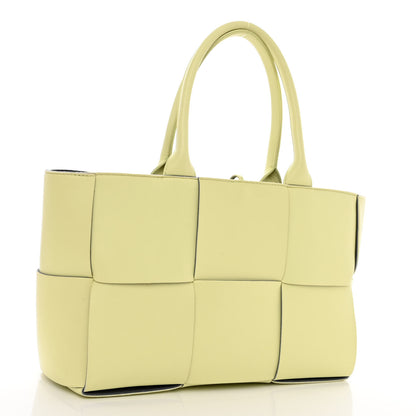 Bottega Veneta Nappa Maxi Intrecciato Small Arco Tote Lemon 4 of 10