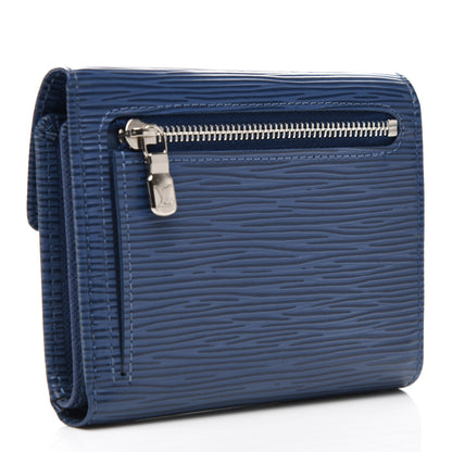 Louis Vuitton Epi Koala Wallet Blue 3 of 6