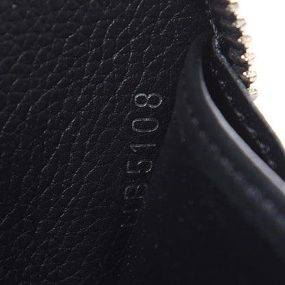 Louis Vuitton Calfskin Zippy Lockme Wallet Black 7 of 13