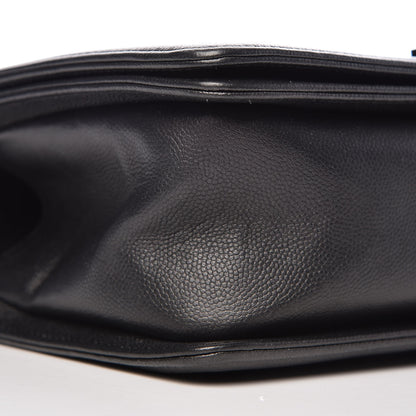 Chanel Caviar Quilted Medium Boy Flap So Black 9 of 10