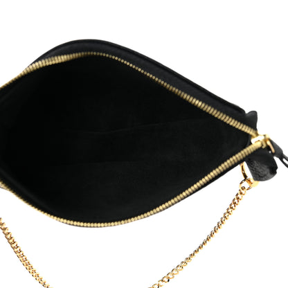 Louis Vuitton Empreinte Monogram Giant Mini Pochette Accessories Black 6 of 9