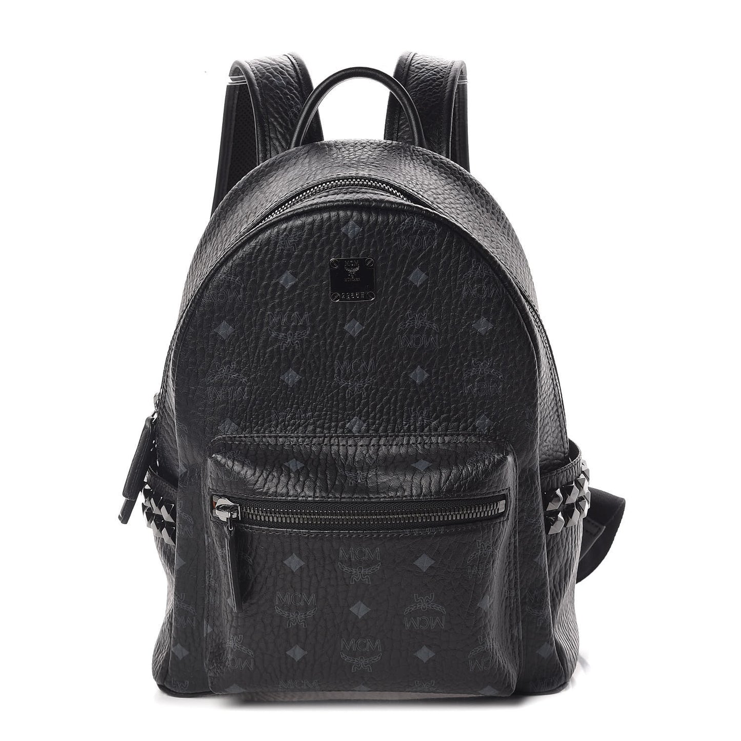 Visetos Small Side Stud Stark Backpack Black