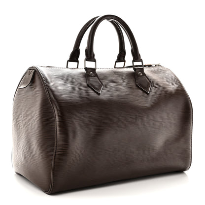 Louis Vuitton Epi Speedy 30 Moka 3 of 9