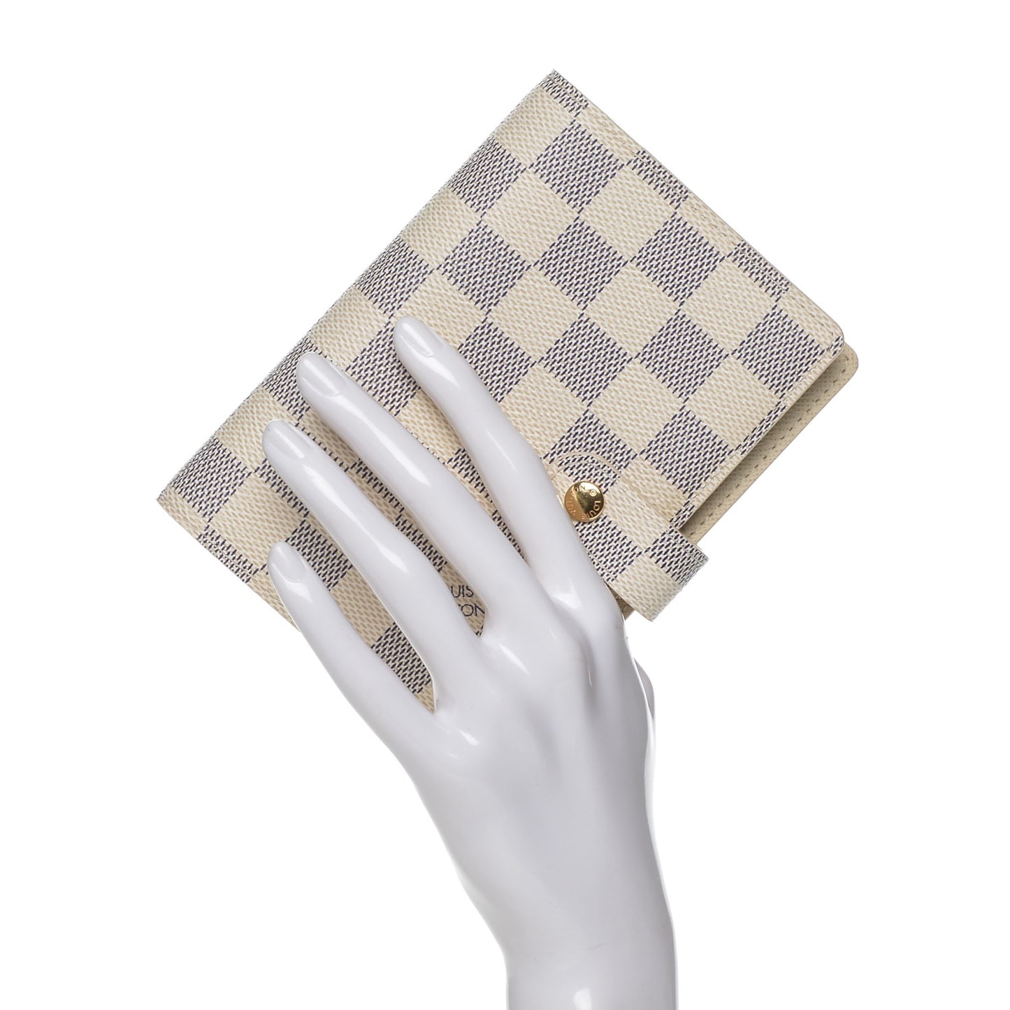 Damier Azur Small Ring Agenda Cover