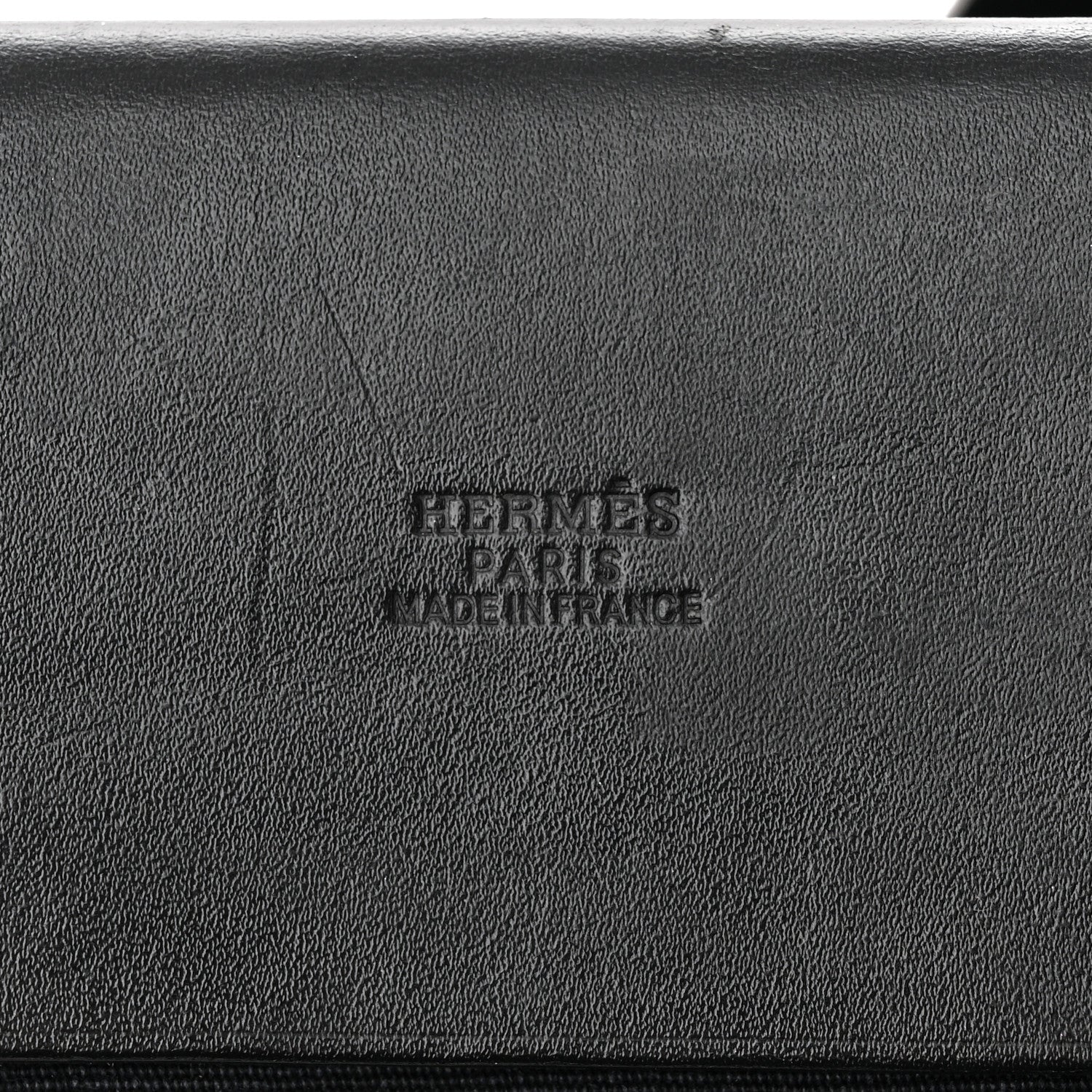 Hermes Toile Vache Hunter Herbag Cabas MM Black 8 of 16