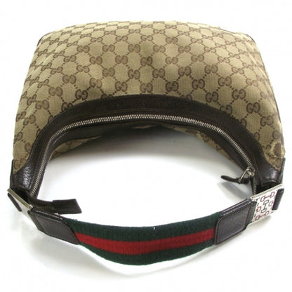 Gucci Canvas Monogram Hobo Ebony 6 of 12