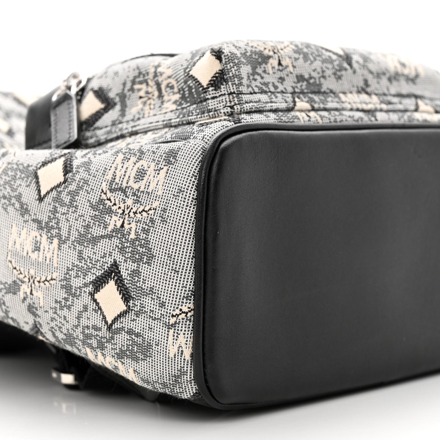 Jacquard Monogram Mini Backpack Grey