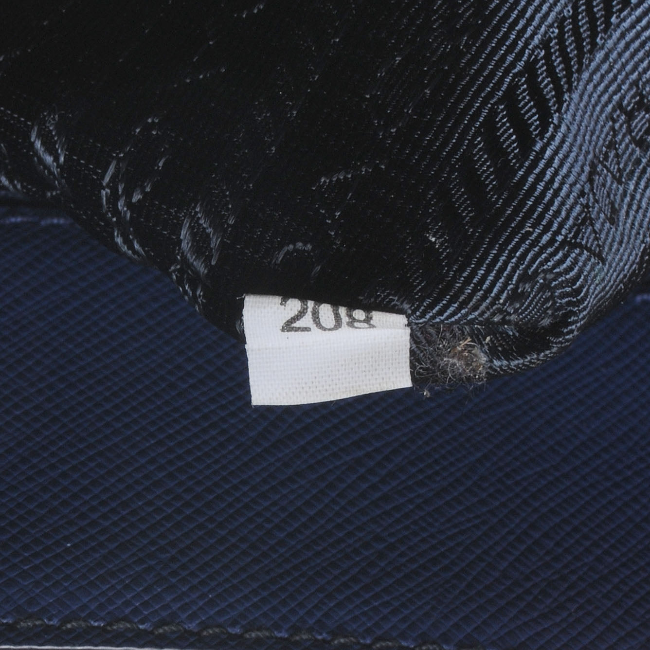 Saffiano Lux Large Tote Bluette