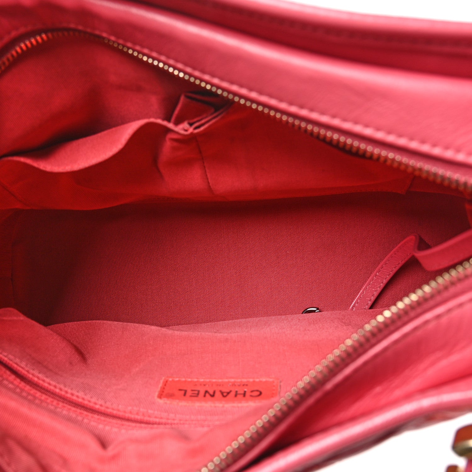 Chanel Aged Calfskin Quilted Medium Gabrielle Hobo Pink 5 of 10