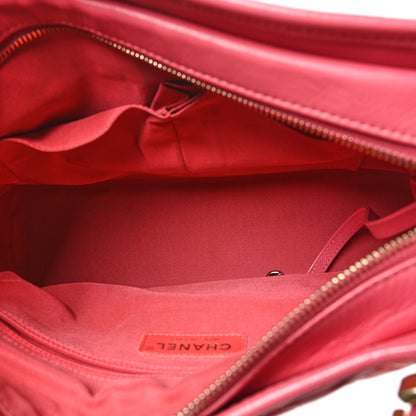 Chanel Aged Calfskin Quilted Medium Gabrielle Hobo Pink 5 of 10
