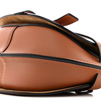 Loewe Calfskin Jacquard Mini Gate Dual Bag Tan 10 of 11