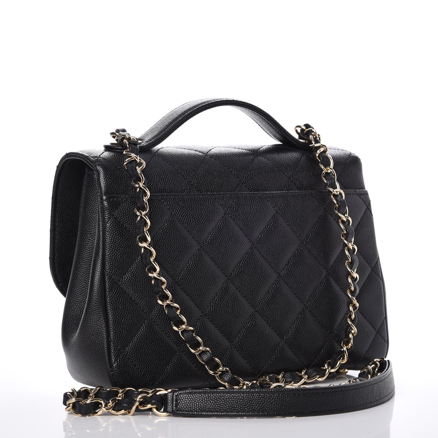 Chanel Caviar Quilted Medium Business Affinity Flap Black 3 of 8