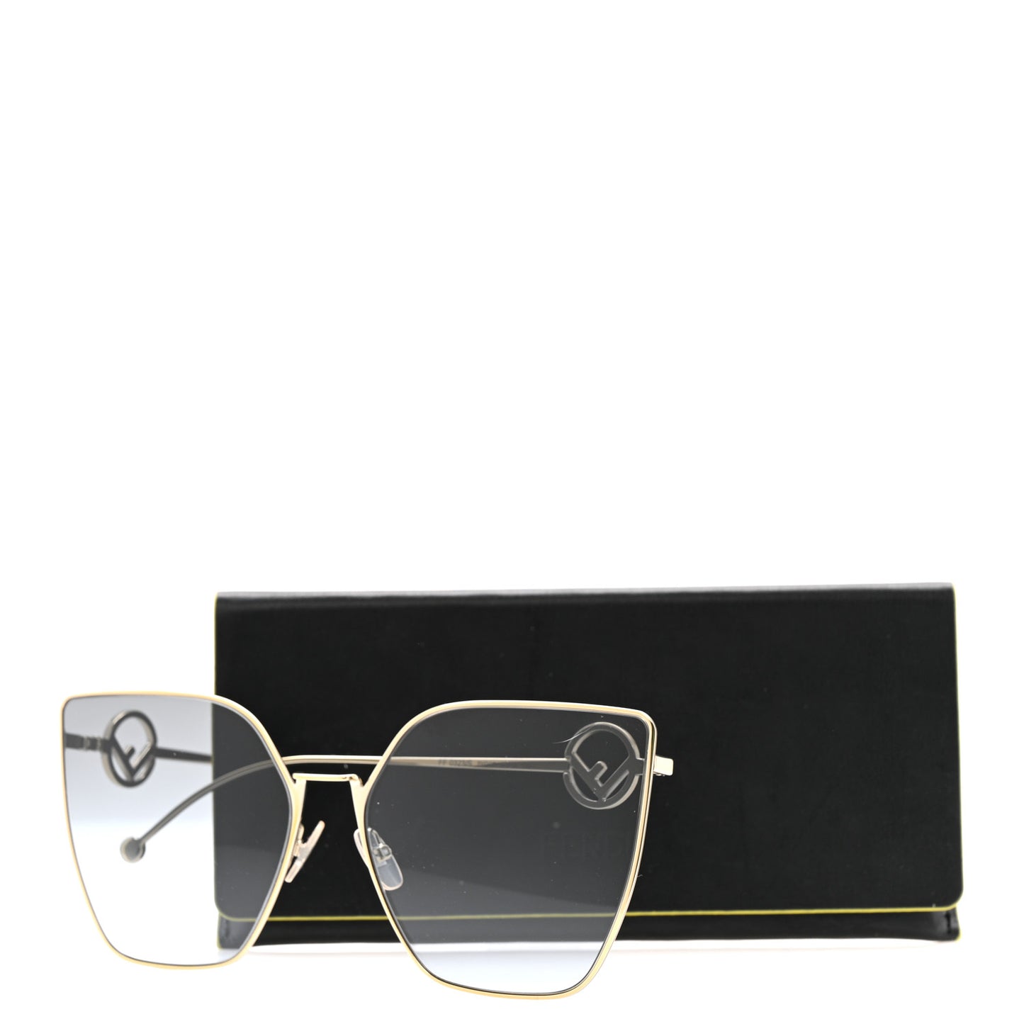 Metal F is Fendi Sunglasses FF 0323/S Gold
