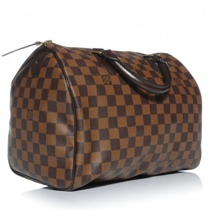 Louis Vuitton Damier Ebene Speedy 30 3 of 7